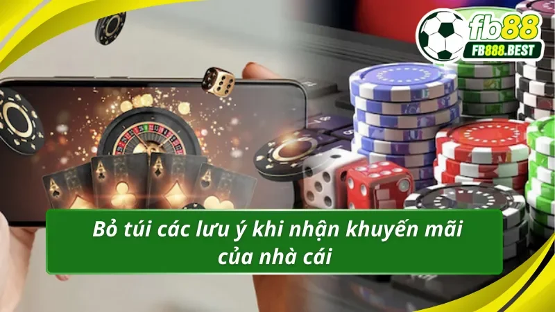 Lưu ý dành cho hội viên khi tham gia khuyến mãi FB88