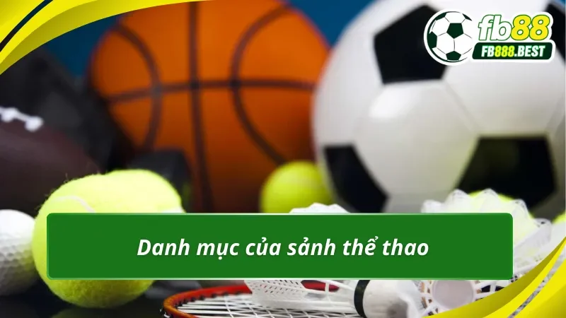 Danh mục bet kèo chất lượng từ sảnh Thể thao 5