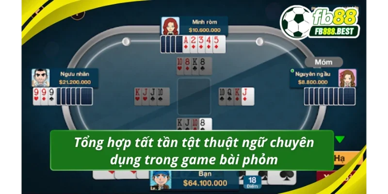 Thuật ngữ thông dụng trong phỏm FB88