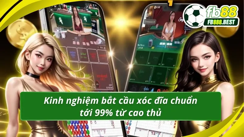 Kinh nghiệm bắt cầu xóc đĩa chuẩn tới 99% từ cao thủ