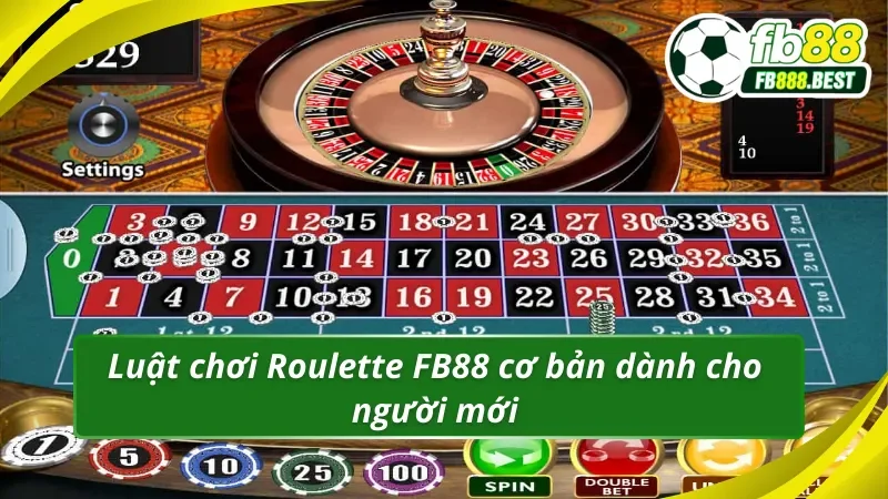 Luật chơi Roulette FB88 cơ bản dành cho người mới