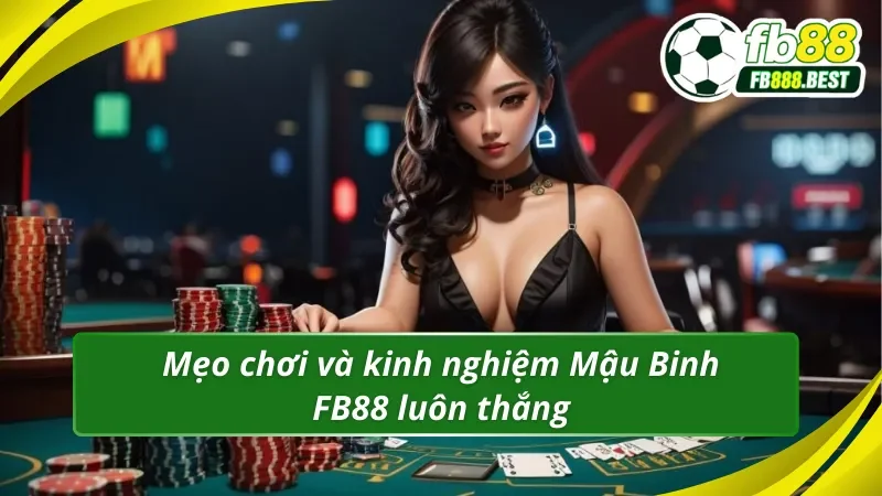 Mẹo chơi và kinh nghiệm Mậu Binh FB88 luôn thắng